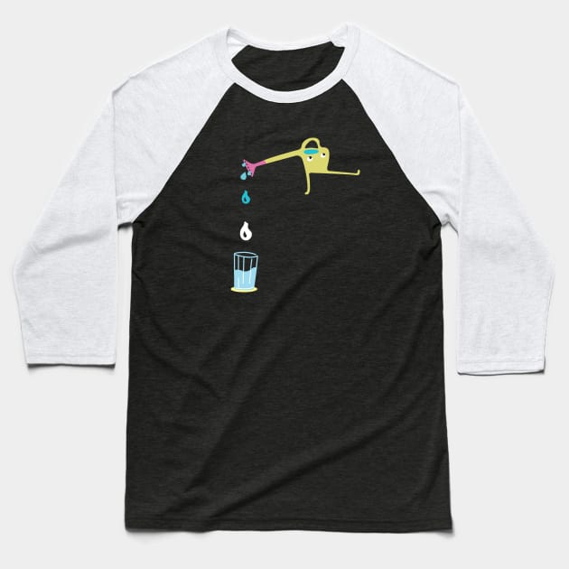 Mr Watering can Baseball T-Shirt by now83